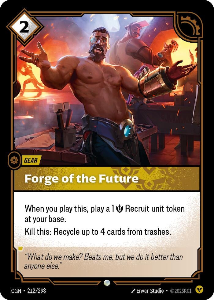 Image for Forge of the Future - Riftbound: League of Legends Trading Card Game