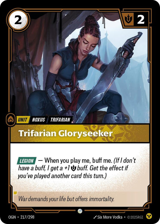 Image for Trifarian Gloryseeker - Riftbound: League of Legends Trading Card Game