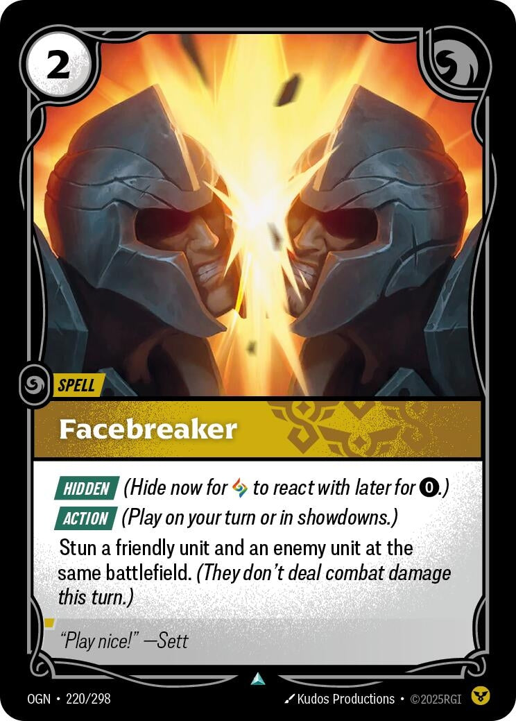 Image for Facebreaker - Riftbound: League of Legends Trading Card Game