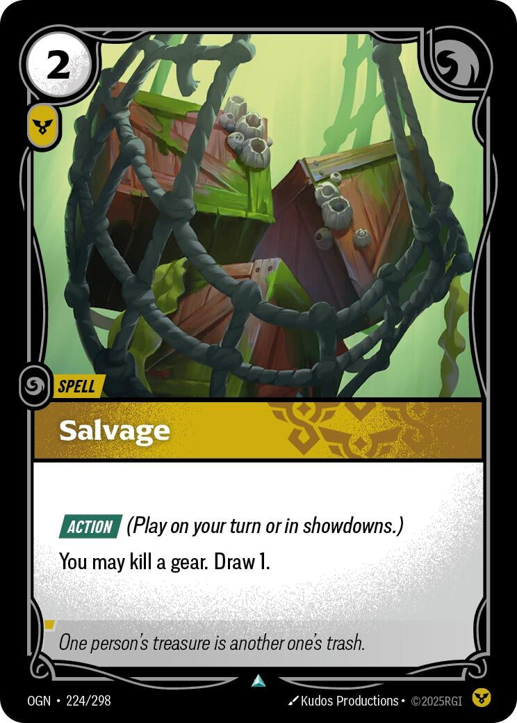 Image for Salvage - Riftbound: League of Legends Trading Card Game