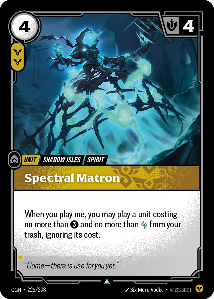 Image for Spectral Matron - Riftbound: League of Legends Trading Card Game