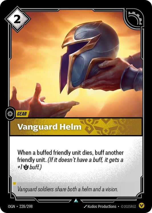 Image for Vanguard Helm - Riftbound: League of Legends Trading Card Game