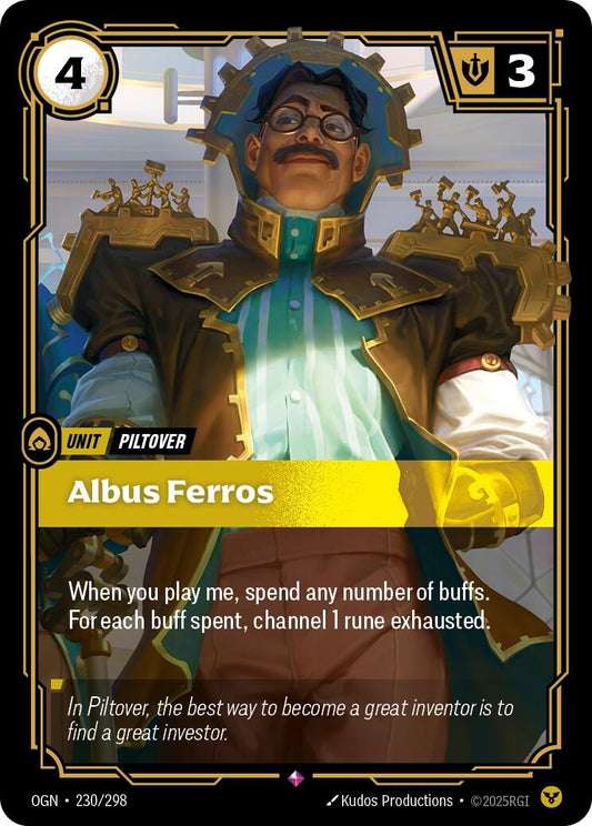 Image for Albus Ferros - Riftbound: League of Legends Trading Card Game