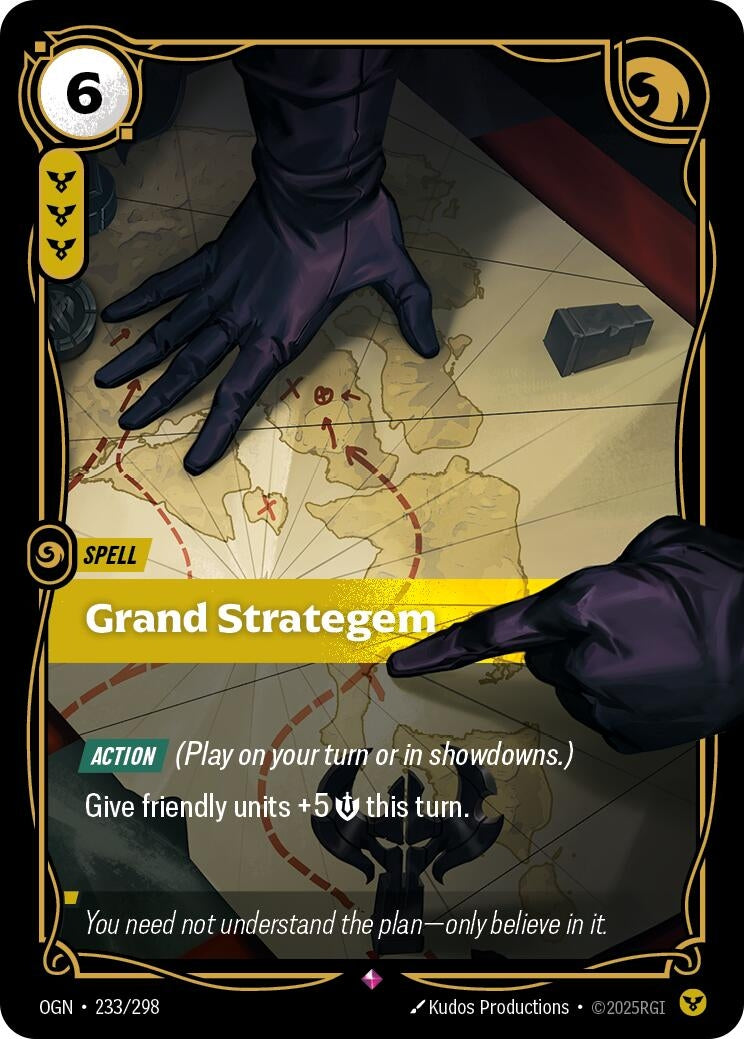 Image for Grand Strategem - Riftbound: League of Legends Trading Card Game