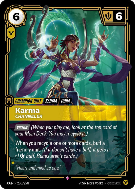 Image for Karma, Channeler - Riftbound: League of Legends Trading Card Game