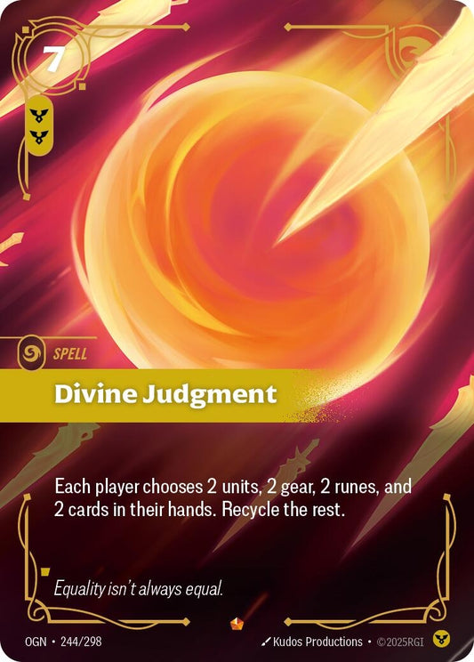 Image for Divine Judgment - Riftbound: League of Legends Trading Card Game