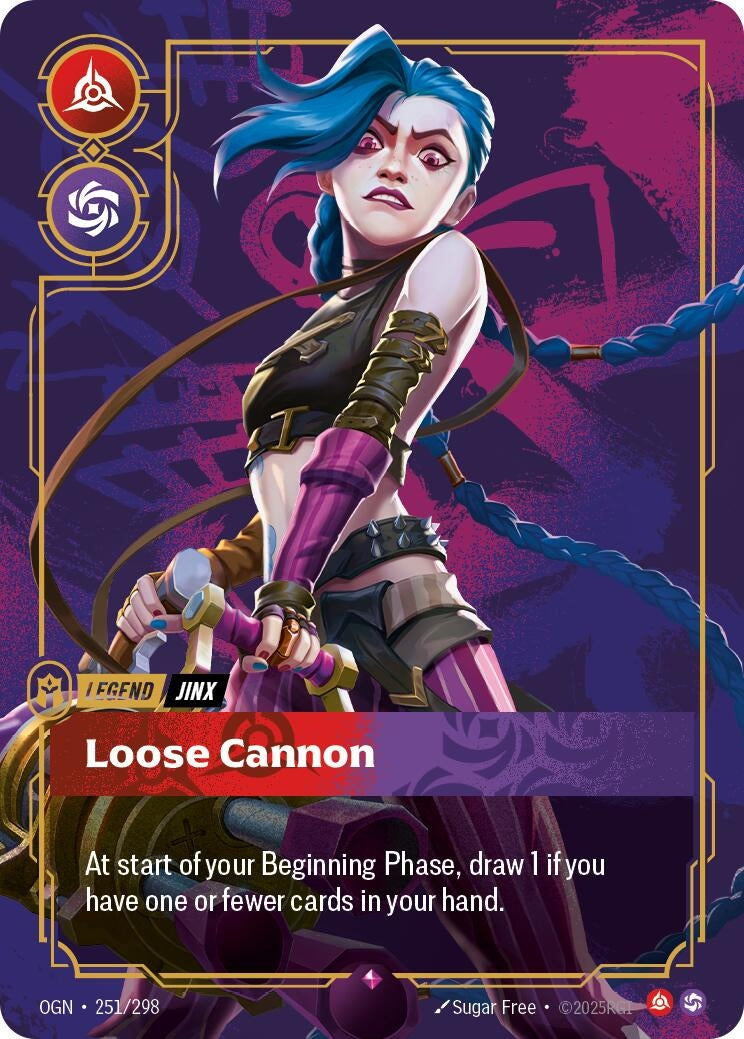 Image for Jinx, Loose Cannon - Riftbound: League of Legends Trading Card Game