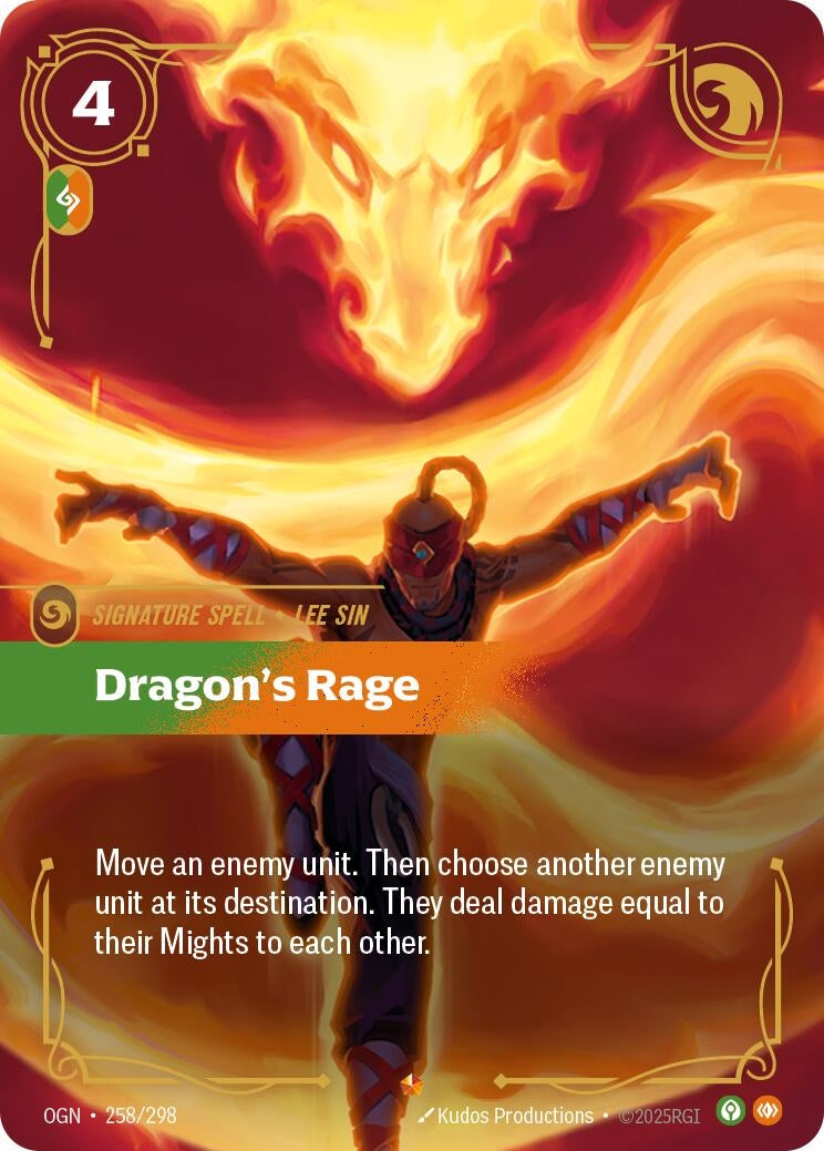 Image for Dragon's Rage - Riftbound: League of Legends Trading Card Game