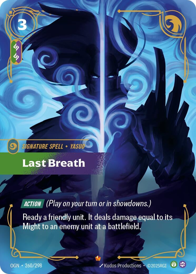 Image for Last Breath - Riftbound: League of Legends Trading Card Game