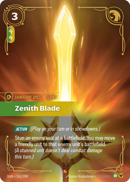 Image for Zenith Blade - Riftbound: League of Legends Trading Card Game