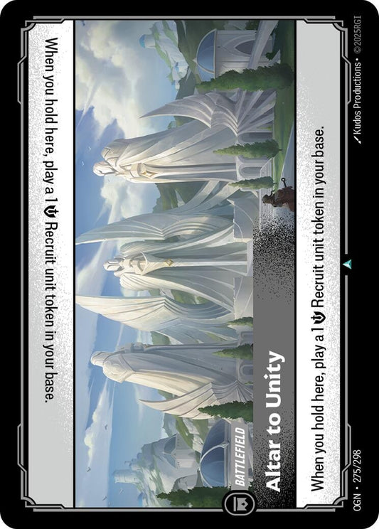 Image for Altar to Unity - Riftbound: League of Legends Trading Card Game