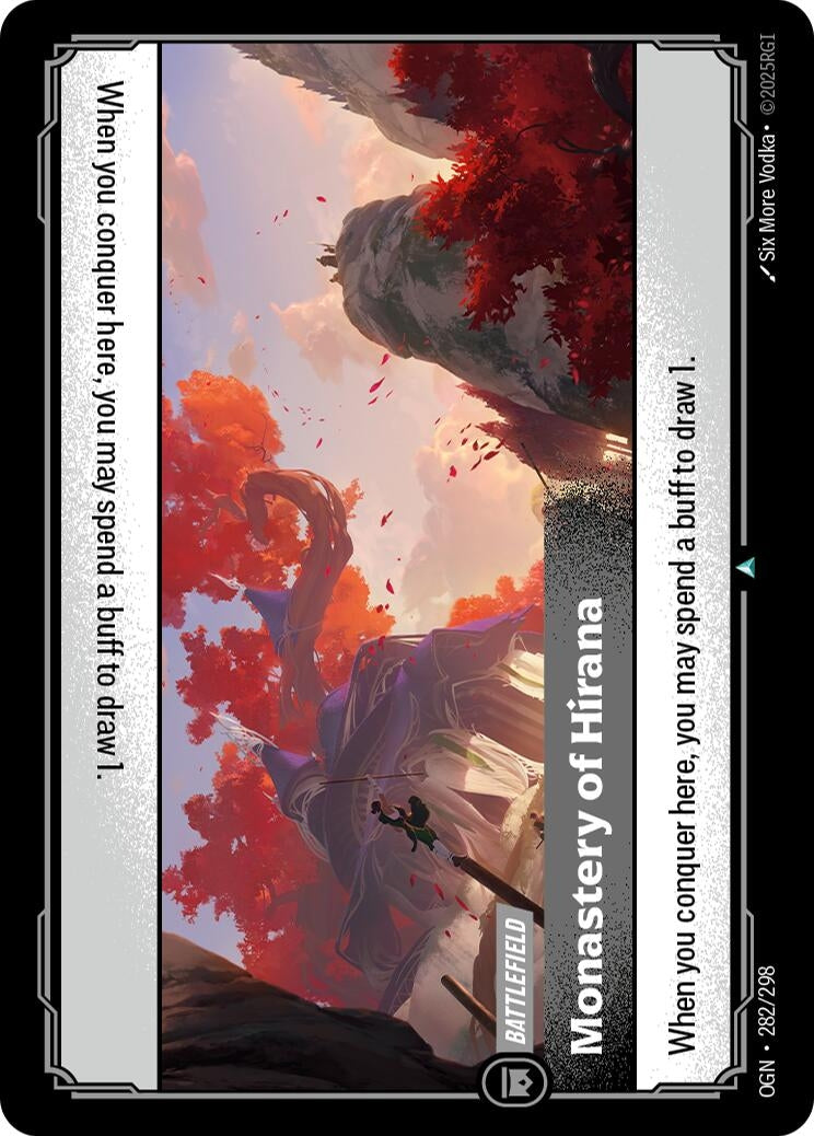 Image for Monastery of Hirana - Riftbound: League of Legends Trading Card Game
