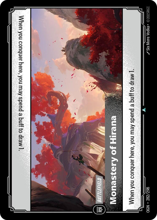 Image for Monastery of Hirana - Riftbound: League of Legends Trading Card Game