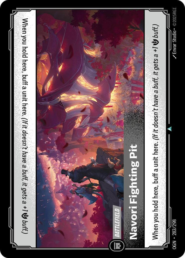 Image for Navori Fighting Pit - Riftbound: League of Legends Trading Card Game
