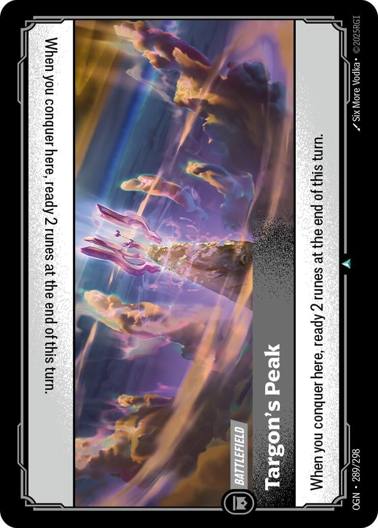 Image for Targon's Peak - Riftbound: League of Legends Trading Card Game