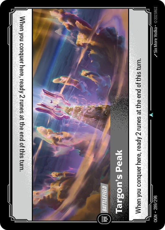 Image for Targon's Peak - Riftbound: League of Legends Trading Card Game
