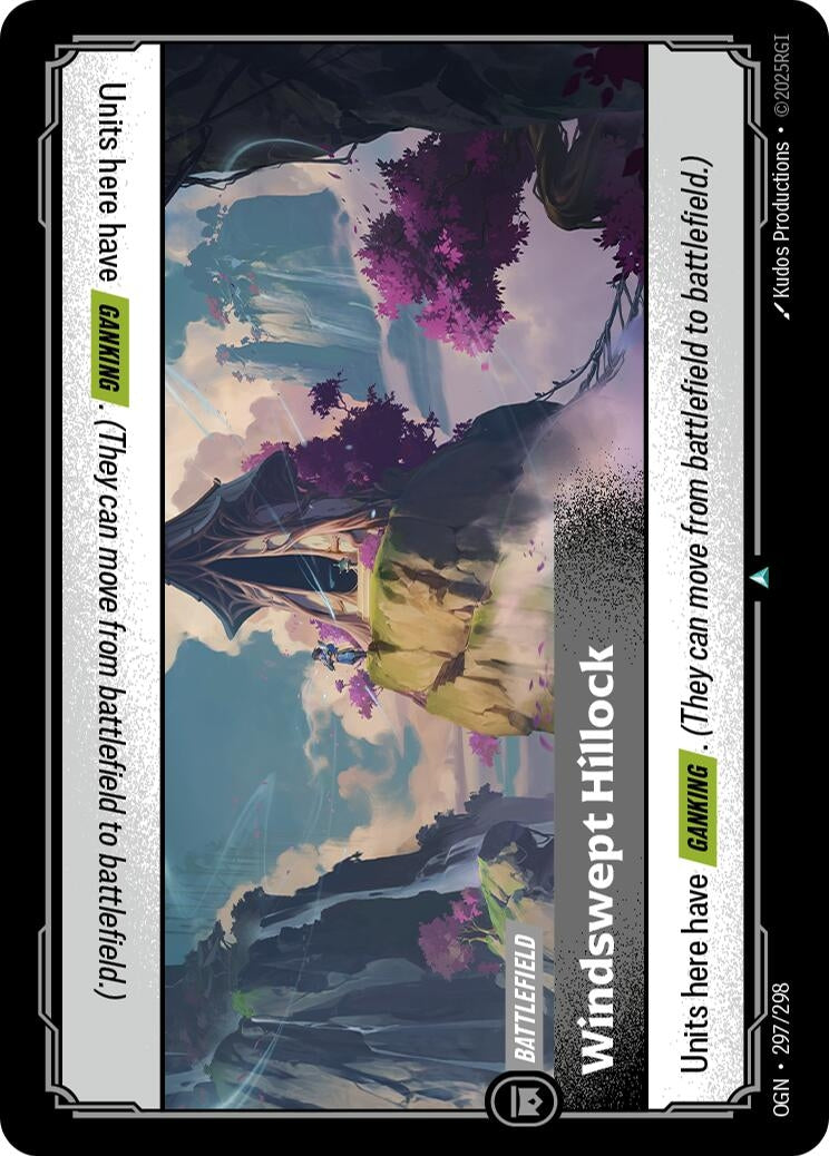Image for Windswept Hillock - Riftbound: League of Legends Trading Card Game