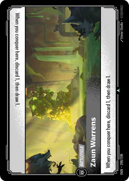 Image for Zaun Warrens - Riftbound: League of Legends Trading Card Game