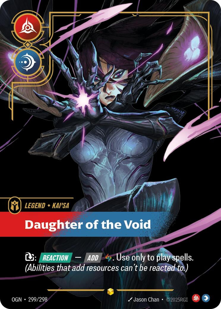 Image for Kai'Sa, Daughter of the Void (Overnumbered) - Riftbound: League of Legends Trading Card Game