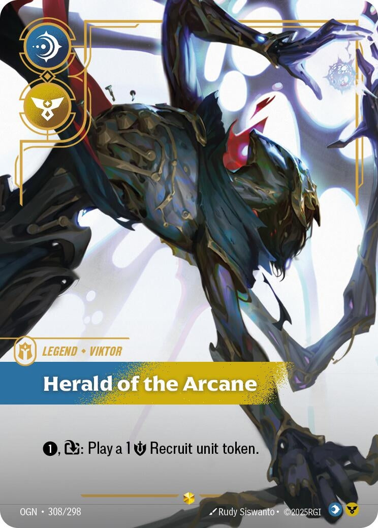 Image for Viktor, Herald of the Arcane (Overnumbered) - Riftbound: League of Legends Trading Card Game