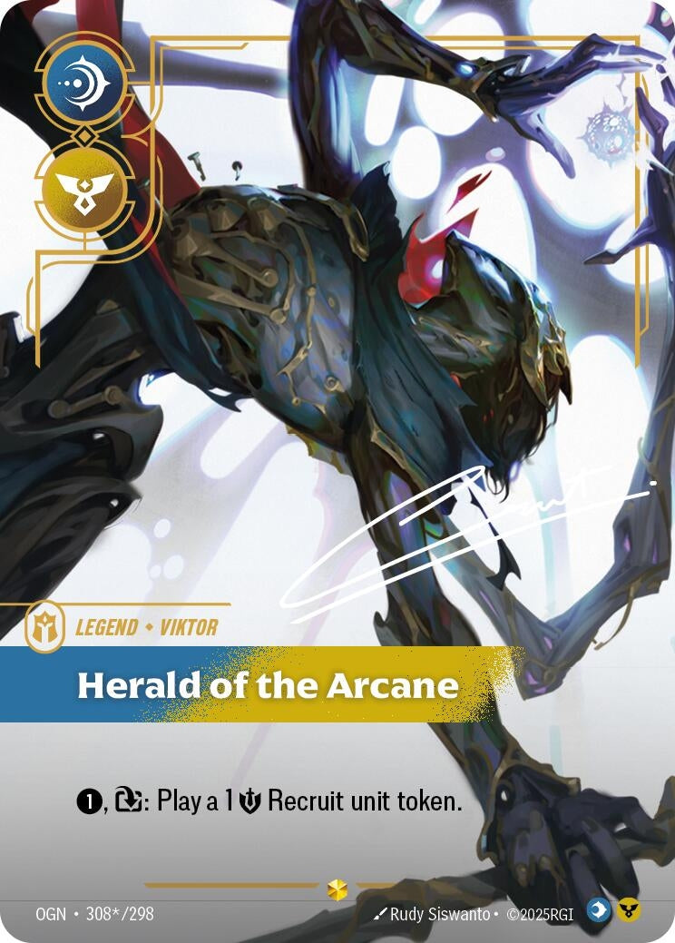 Image for Viktor, Herald of the Arcane (Signature) - Riftbound: League of Legends Trading Card Game