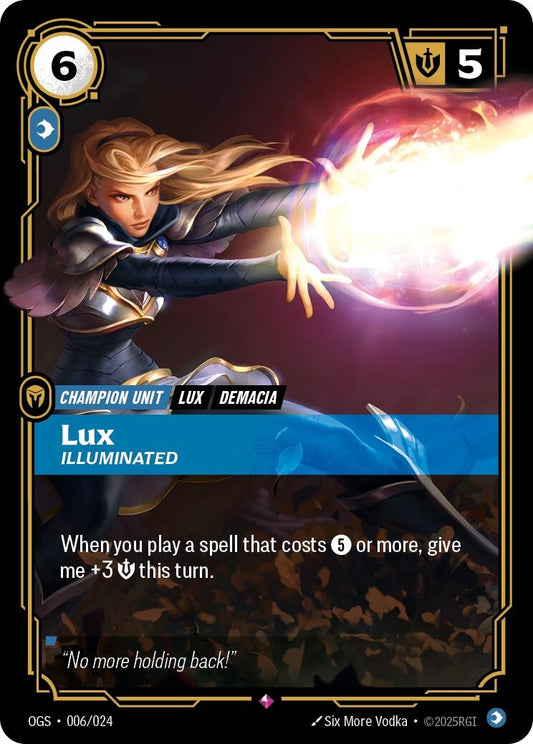 Image for Lux, Illuminated - Riftbound: League of Legends Trading Card Game