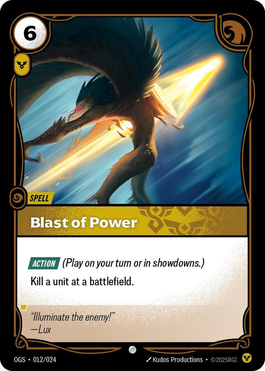 Image for Blast of Power - Riftbound: League of Legends Trading Card Game