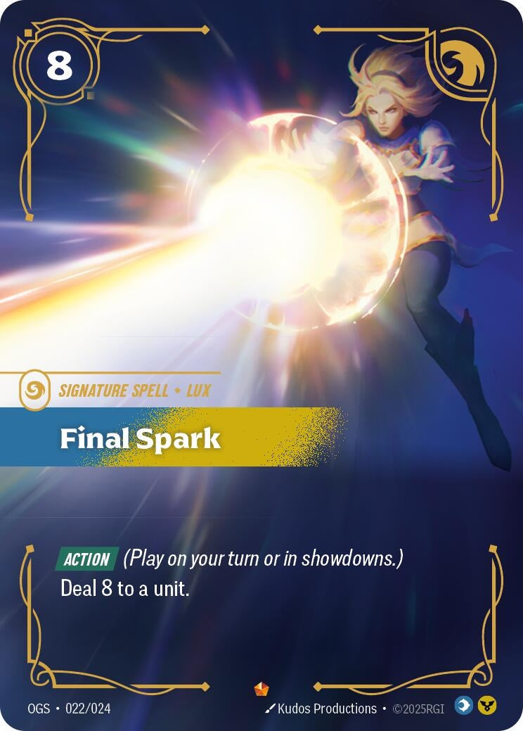 Image for Final Spark - Riftbound: League of Legends Trading Card Game