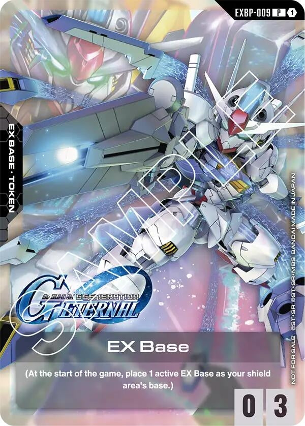 Image for EX Base (EXBP-009) (G Generation Eternal Collaboration Pack) - Gundam Card Game