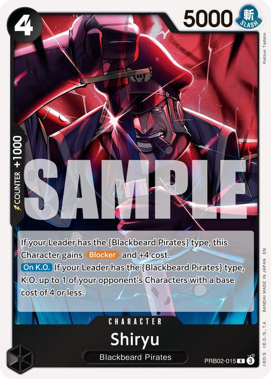 Image for Shiryu - One Piece Card Game