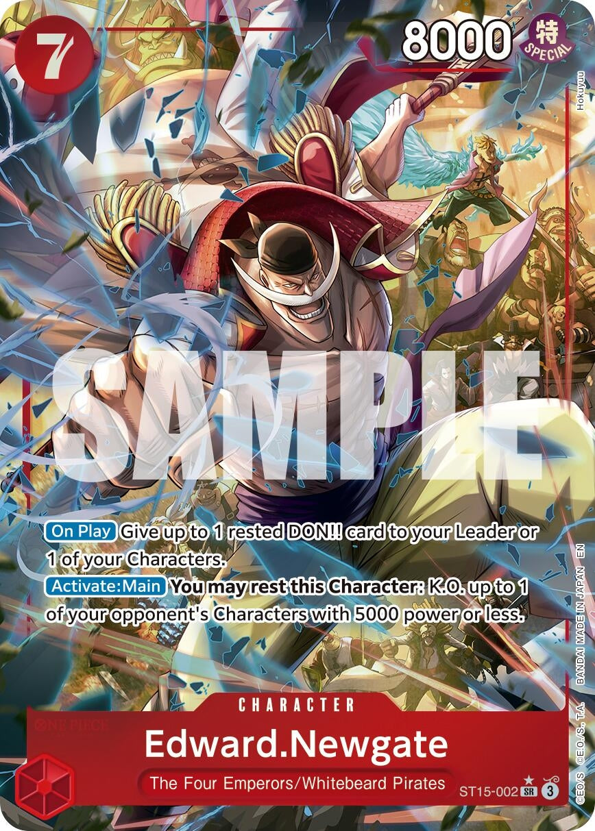 Image for Edward.Newgate - ST15-002 (Alternate Art) - One Piece Card Game
