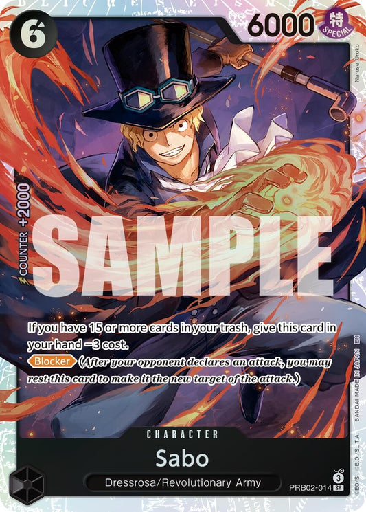 Image for Sabo - PRB02-014 - One Piece Card Game