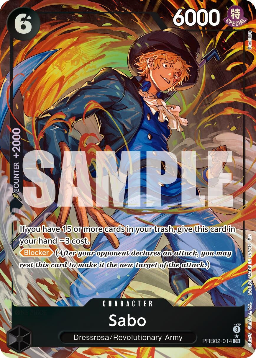 Image for Sabo - PRB02-014 (Alternate Art) - One Piece Card Game