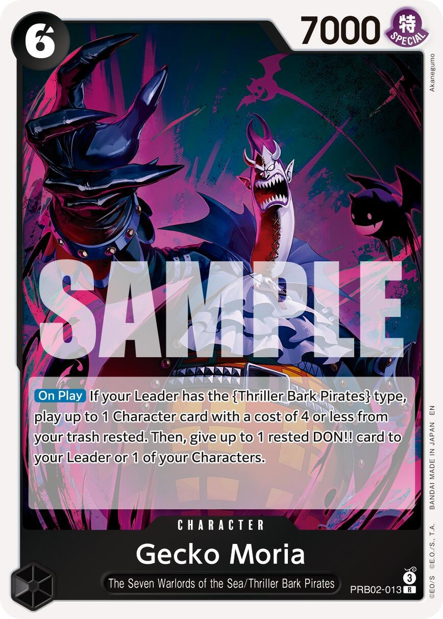 Image for Gecko Moria - One Piece Card Game