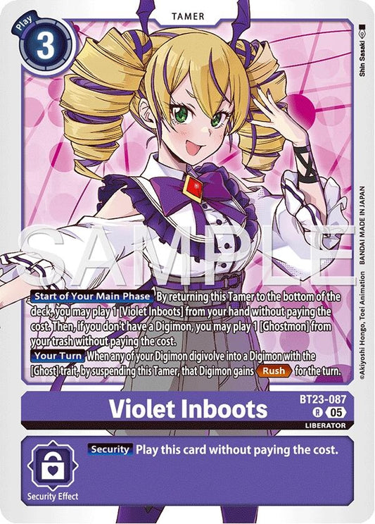Image for Violet Inboots - Digimon Card Game