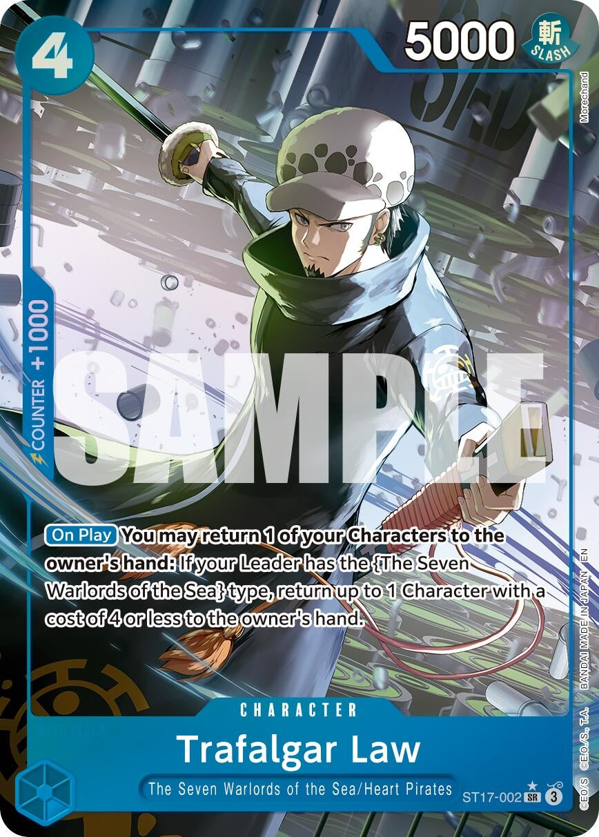 Image for Trafalgar Law - ST17-002 (Alternate Art) - One Piece Card Game