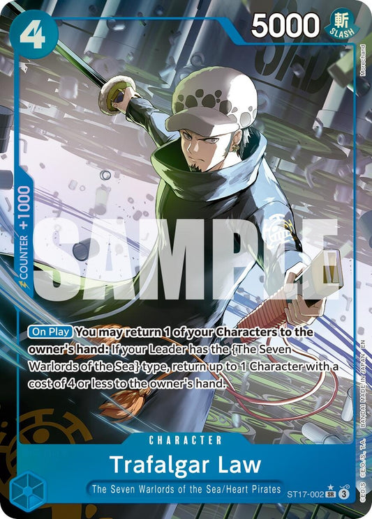 Image for Trafalgar Law - ST17-002 (Alternate Art) - One Piece Card Game