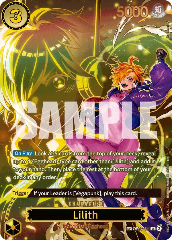 Image for Lilith - OP07-111 (SP) - One Piece Card Game