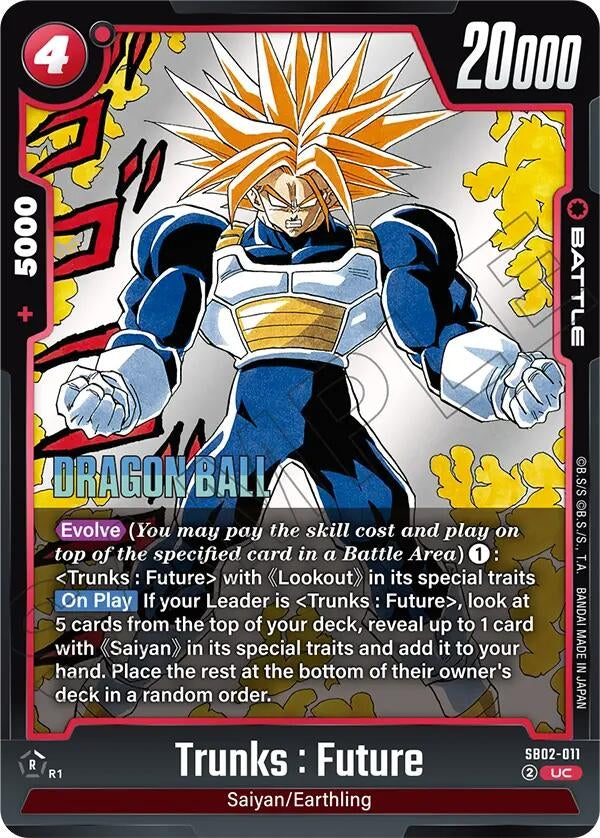 Image for Trunks : Future - SB02-011 - Dragon Ball Super: Fusion World