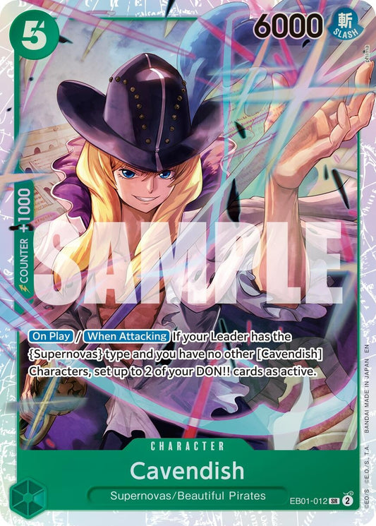 Image for Cavendish - EB01-012 (Reprint) - One Piece Card Game