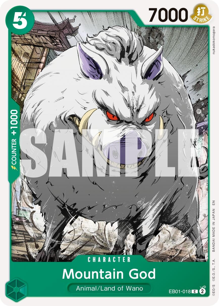Image for Mountain God (Reprint) - One Piece Card Game