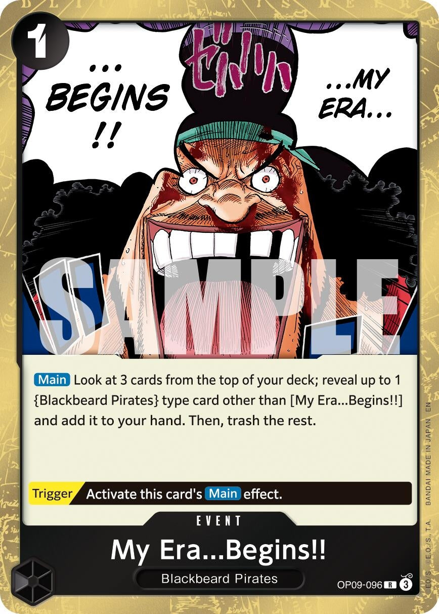 Image for My Era...Begins!! (Reprint) - One Piece Card Game