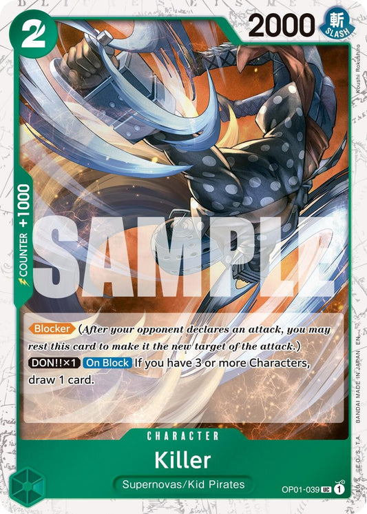 Image for Killer (Pirate Foil) - One Piece Card Game