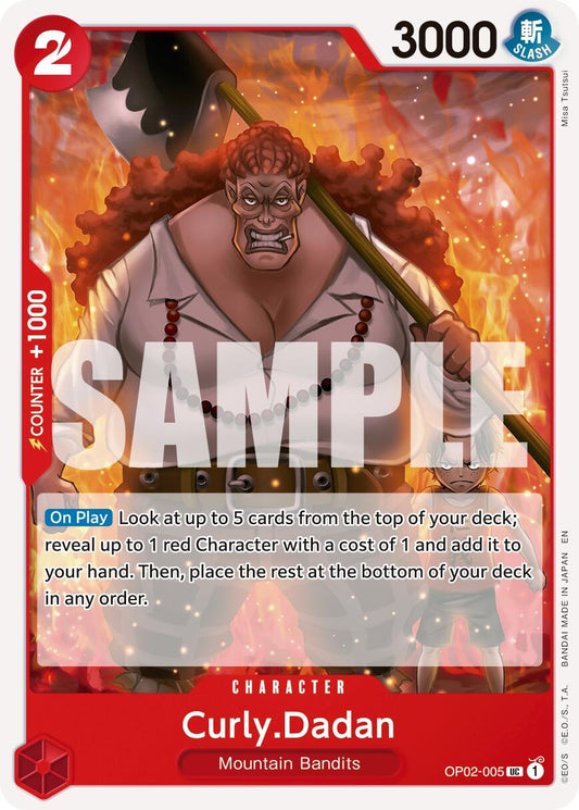 Image for Curly.Dadan (Reprint) - One Piece Card Game