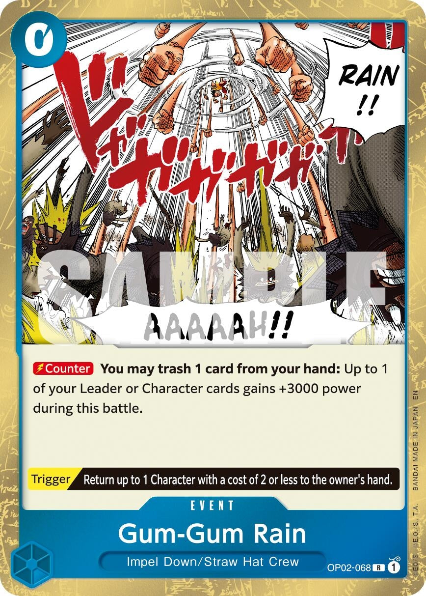Image for Gum-Gum Rain (Reprint) - One Piece Card Game