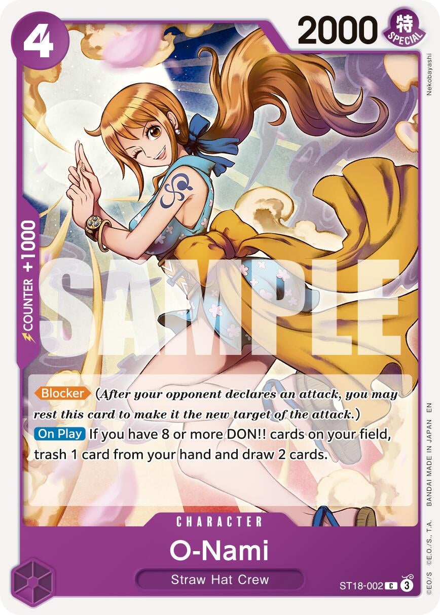Image for O-Nami (Reprint) - One Piece Card Game
