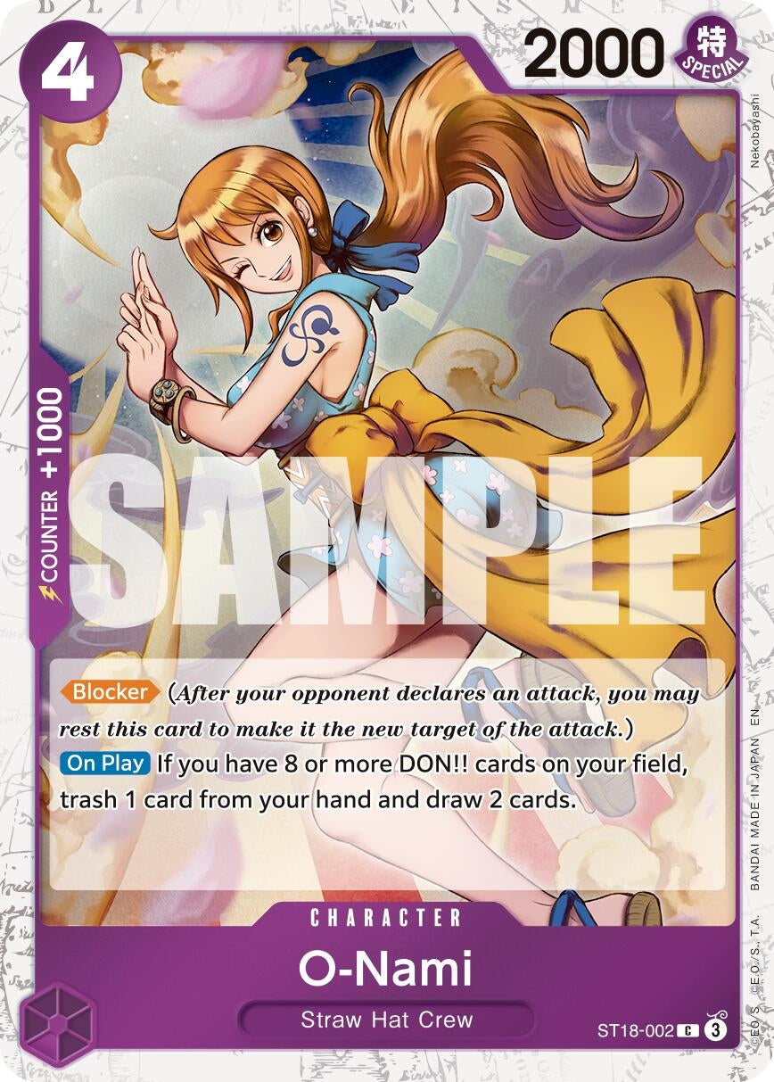 Image for O-Nami (Pirate Foil) - One Piece Card Game