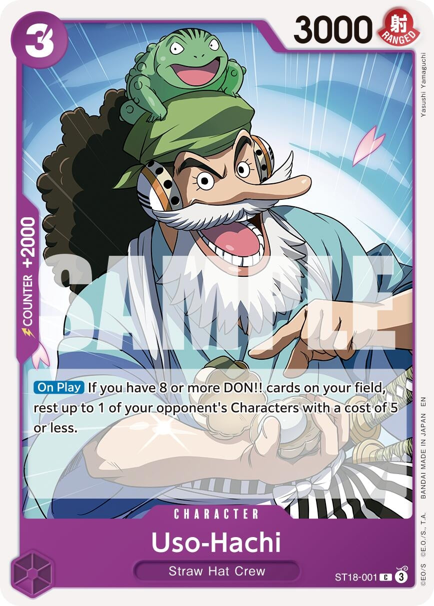 Image for Uso-Hachi (Reprint) - One Piece Card Game