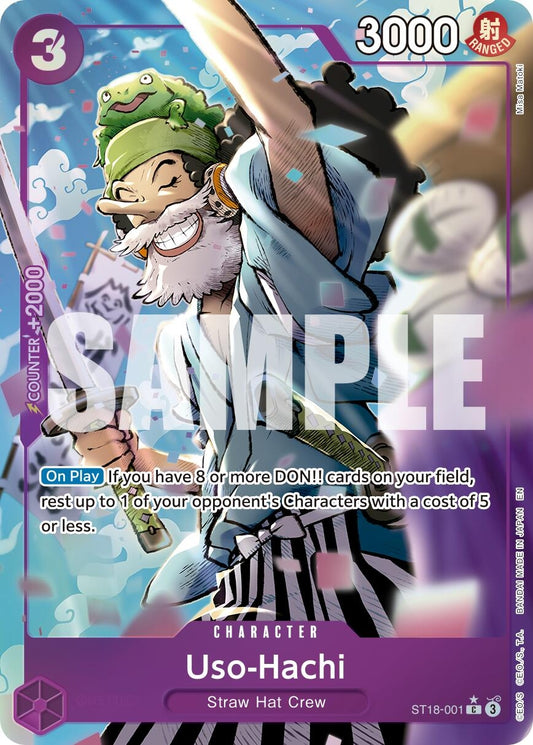 Image for Uso-Hachi (Alternate Art) - One Piece Card Game