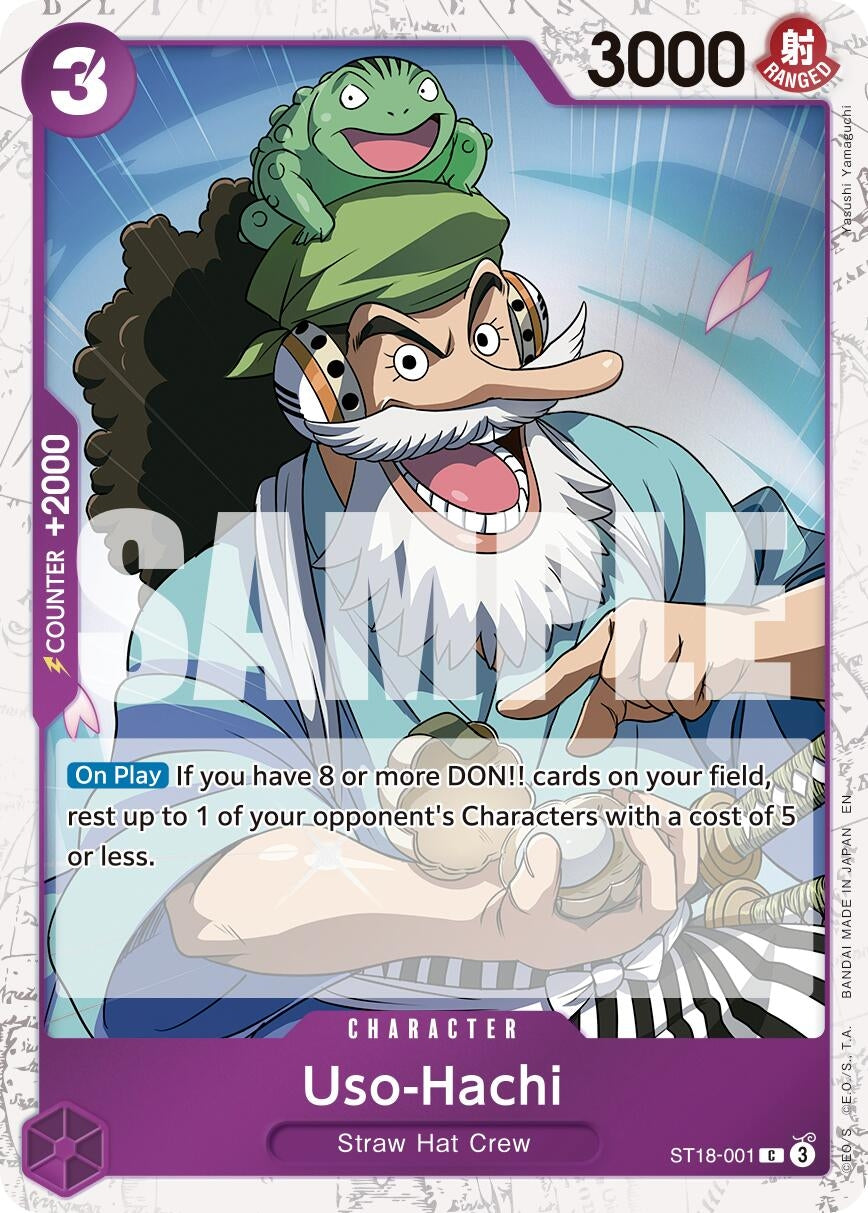 Image for Uso-Hachi (Pirate Foil) - One Piece Card Game